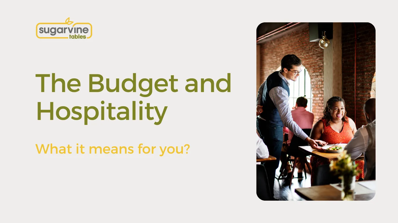 autumn 2021 budget and hospitality