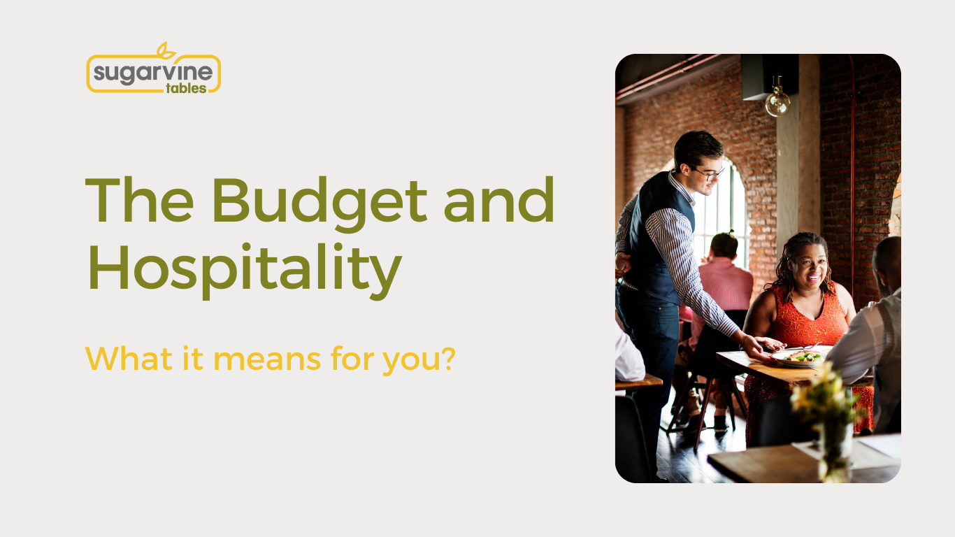 autumn 2021 budget and hospitality